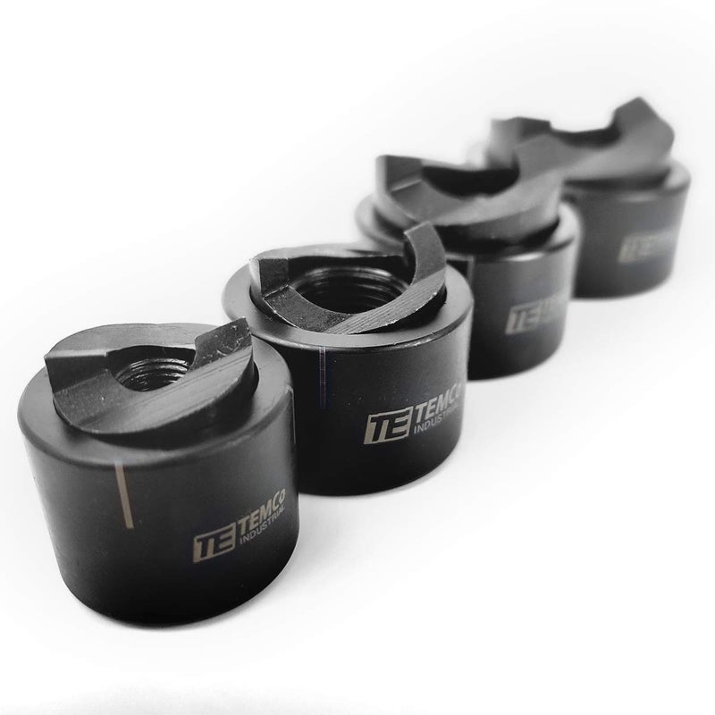 TEMCo Industrial مجموعة أدوات قيادة ثقب الضرب اليدوي TEMCo TH0397 لحجم ثقوب القنوات الكهربائية من ½ بوصة إلى 1-1/4 بوصة (حجم القناة 1/2" - 1-1/4") - Image 3